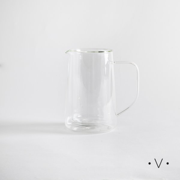 Jarra Doble Vidrio 1000 Ml Vassa Home