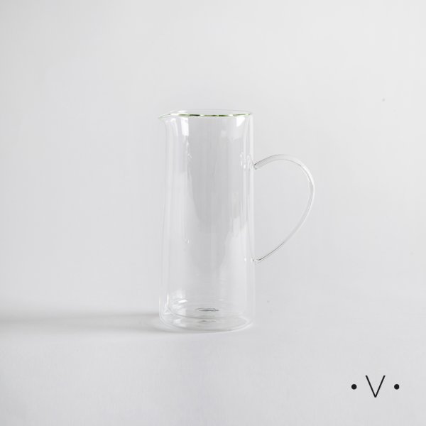 Jarra Doble Vidrio 730 Ml Vassa Home