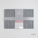 Set X 6 Individuales Rectangulares 30X45 Cm Vassa Home