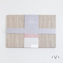 Set X 6 Individuales Rectangulares 30X45 Cm Vassa Home