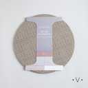 Set X 6 Individuales Redondos 38 Cm Vassa Home