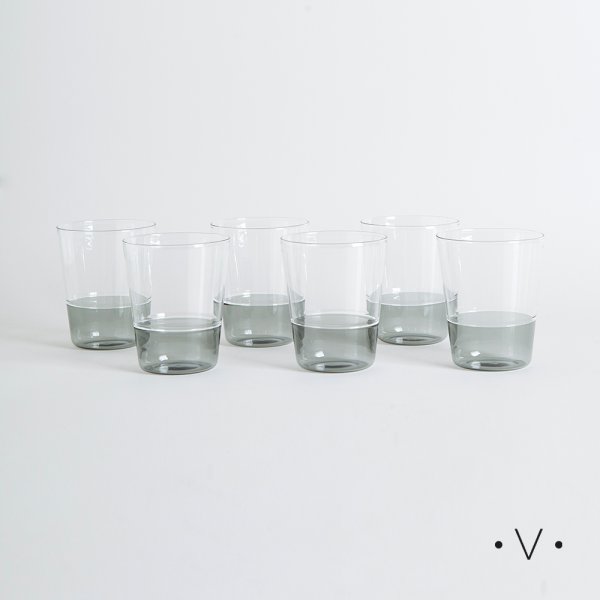 [4114833] Set X 6 Vasos Altos Queens 450Ml Vassa Home