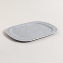 Bandeja Rectangular De Melamina Luxor 44,5X32 Cm
