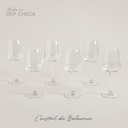 Set X 6 Copas De Cristal De Bohemia Anser 440 Ml