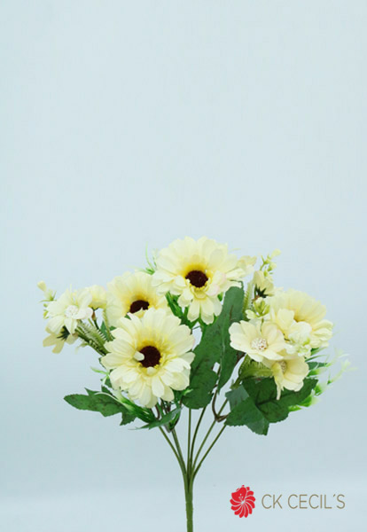 [413394] Daisy Bush X 7 X 30Cm Yellow