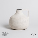 Tinaja Redonda Odisha Trama 21X20,5 Cm Vassa Home