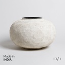 Vasija Baja Odisha Trama 23,5X34 Cm Vassa Home