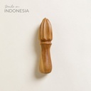 Exprimidor De Madera De Teca 16 Cm