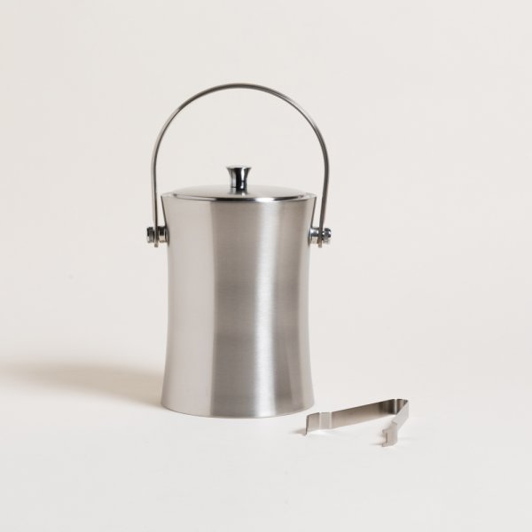 Hielera Concava De Acero Inoxidable 2000 Ml