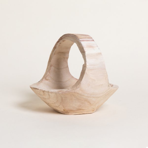 CANASTA TAPPAL WHITE 17X20 CM