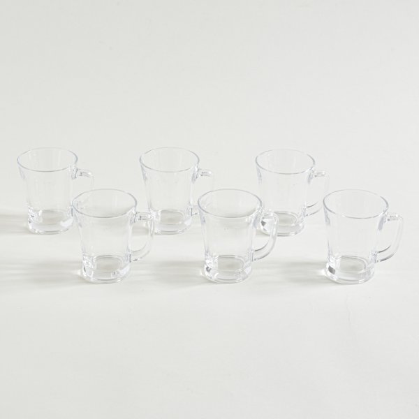 Set X 6 Pocillos De Café Conicos 200 Ml