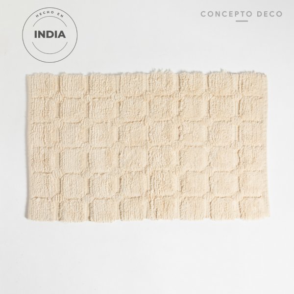 [1651143] ALFOMBRA INDIA JAIPUR CRUDO 50X80CM