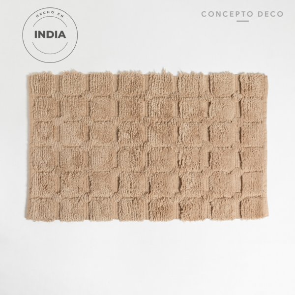 [1651147] Alfombra India Jaipur Beige Claro 50X80Cm