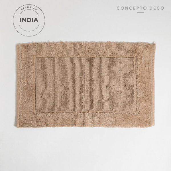 [1651148] Alfombra India Calcuta Beige Claro 50X80Cm