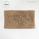 Alfombra India Bucle Grande Beige Claro 50X80Cm