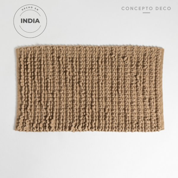 [1651157] Alfombra India Bucle Chico Beige Claro 50X80Cm