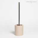 Escobilla Cerámica Puntitos Crudo 40X10Cm