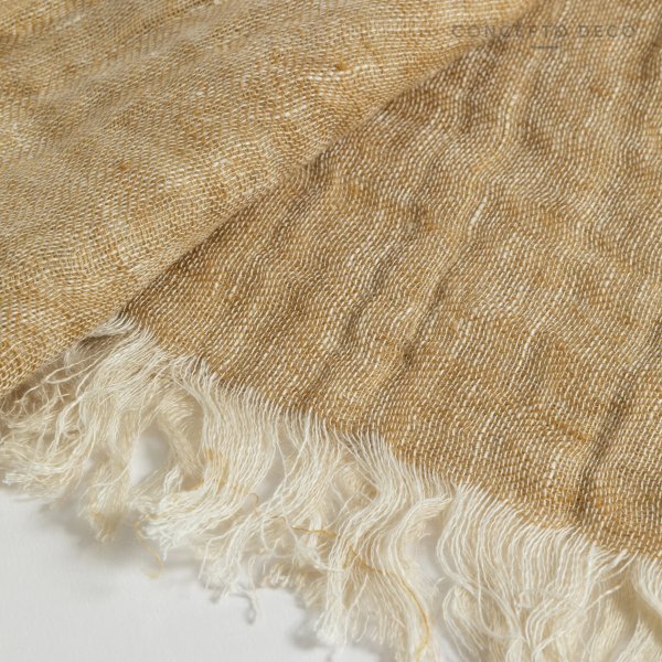 [1651212] Manta Sofá India Odisha Lino Beige 130X170Cm