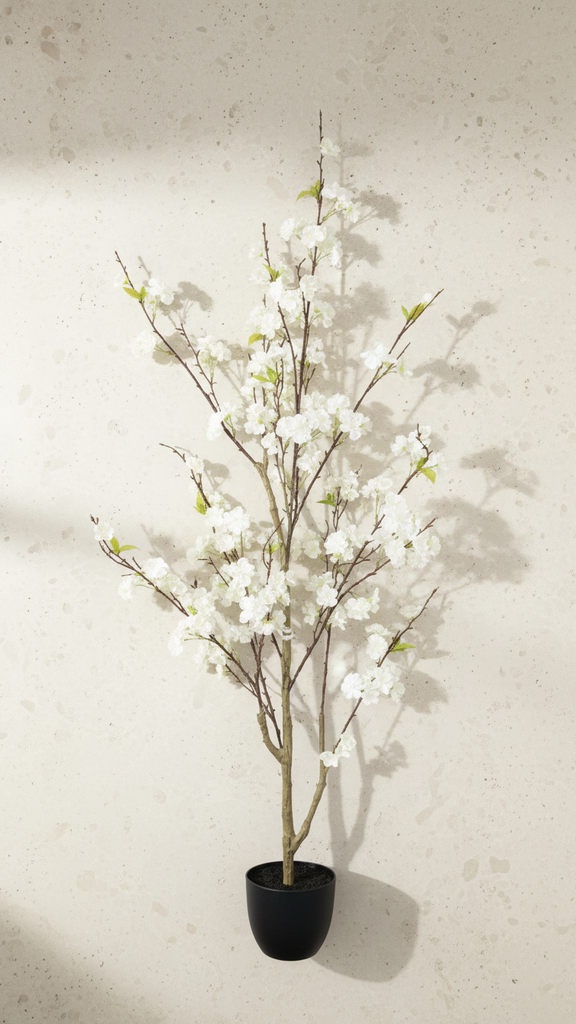 Cherry Blossom Tree X 1.50 Mts White2