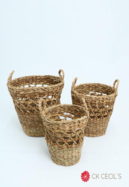 [413762M] Canasto 27 Cm. Natural M