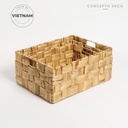 Canasto Jacinto Rectangular 39 X 5 X 16,5 cm