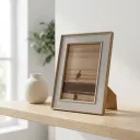 Porta retratos plastico simil madera 13 x 18 pf3316.6