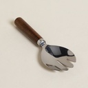Cuchara Dentada Con Mango De Madera De Acacia 19,5 cm