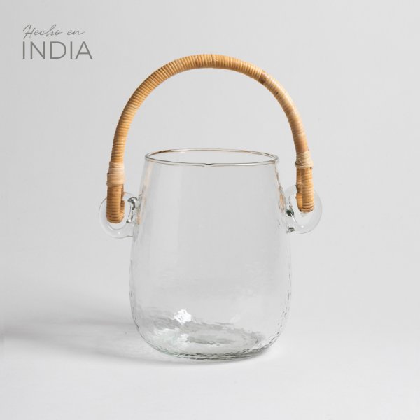 [4115046] Hielera Con Manija De Caña Menak 2500 Ml