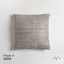 Almohadon Cuadrado Kodra Gris 40X40 Cm Vassa Home