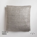 Almohadon Cuadrado Kodra Gris 60X60 Cm Vassa Home
