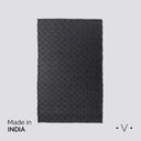 Alfombra Simil Yute Charcoal Grey 160X250 Cm Vassa Home