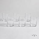 Set X 6 Vasos Fedra 350 Ml Vassa Home