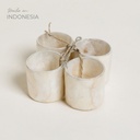 Set X 4 Porta Servilletas Panay 4,5X4,5 Cm