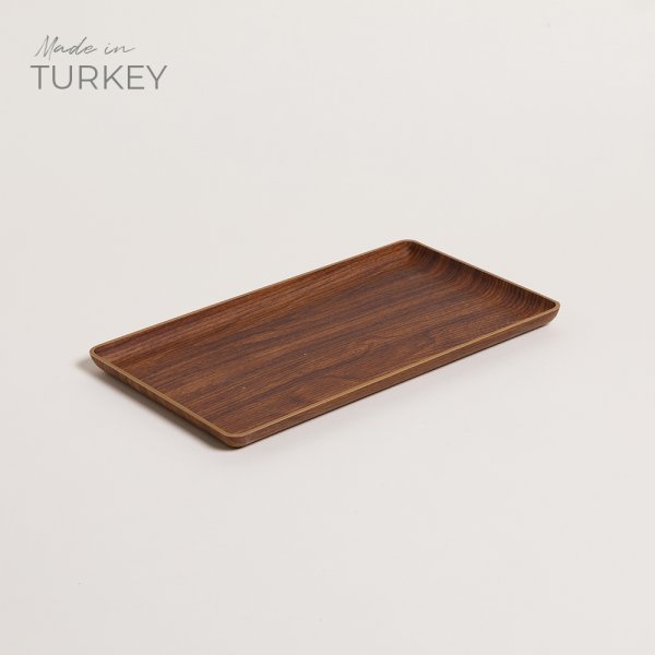 [4115181] Bandeja Rectangular Noix 27X17 Cm