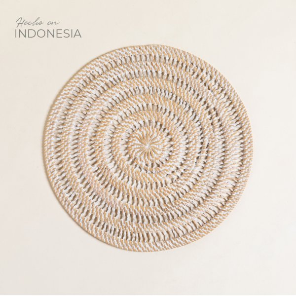 Centro De Mesa Redondo Kendari 34 Cm