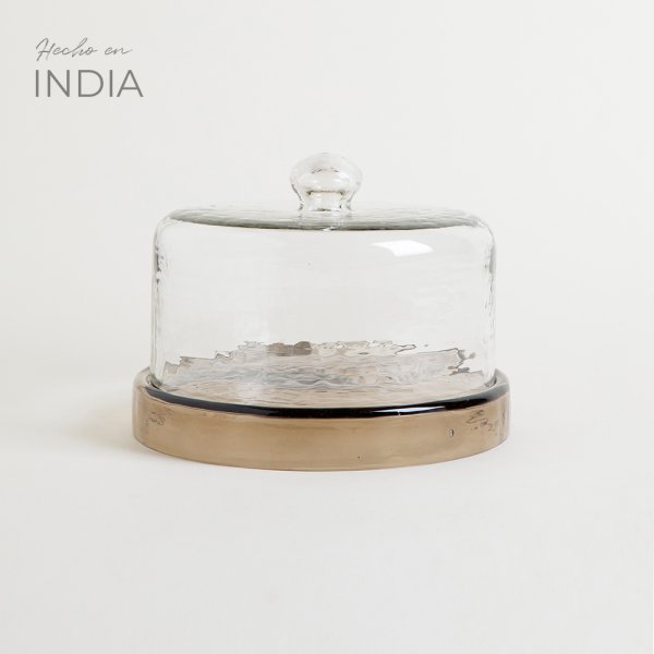 [4115256] Campana Con Base Chandni 27 Cm