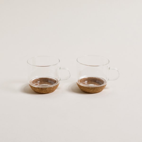 [4115261] Set X 2 Mugs Reine 250 Ml Vassa Home
