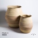 Canasto Anfora Kanpur Natural 60X37 cm Vassa Home