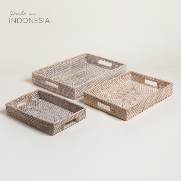 Bandeja Rectangular Kendari  35X25CM