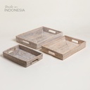 Bandeja Rectangular Kendari  35X25CM