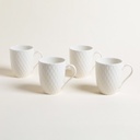 Set X 4 Mugs Curves 300 Ml