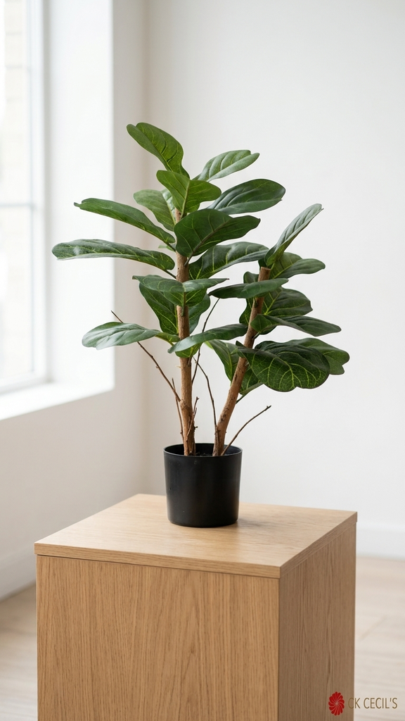 [413848] Fiddle Plant X 21 Lvs. X 61 Cm