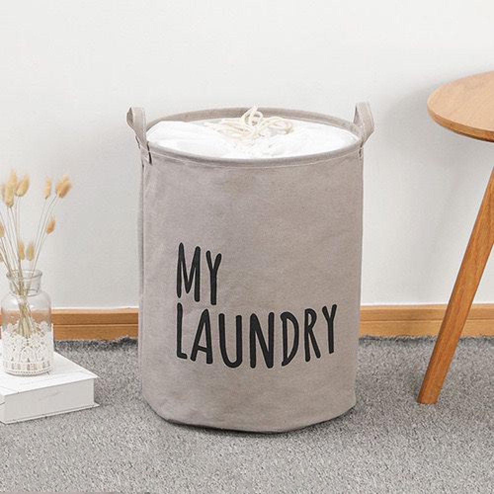 [256881] Cesto de ropa My LAUNDRy 35x45cm gris