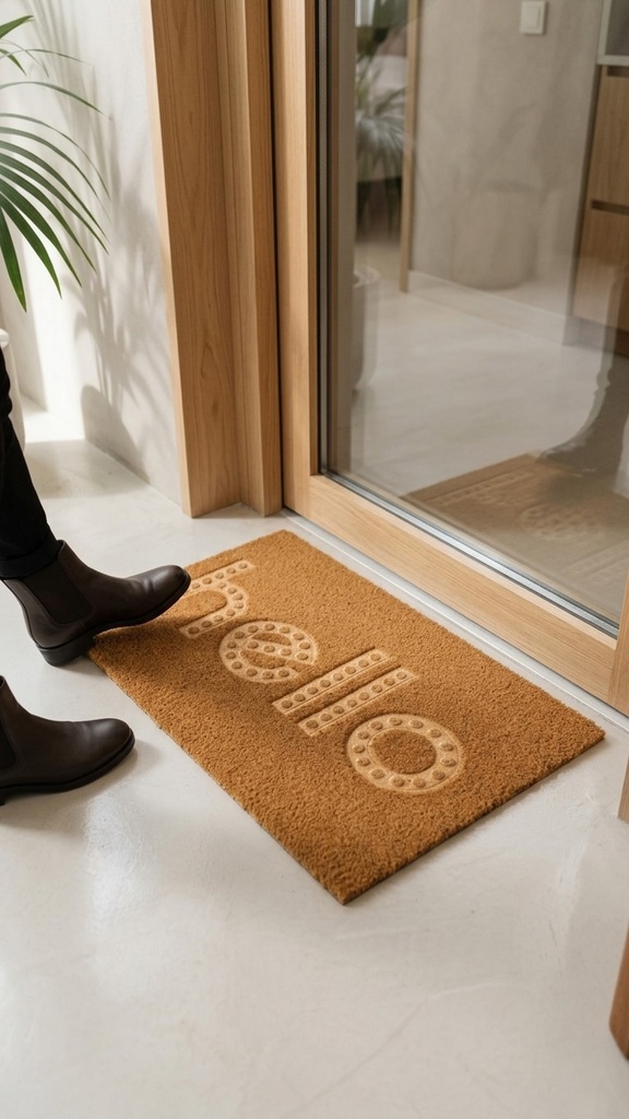 [458312] Alfombra Recibidor Con Relieve (40X60 Cm)