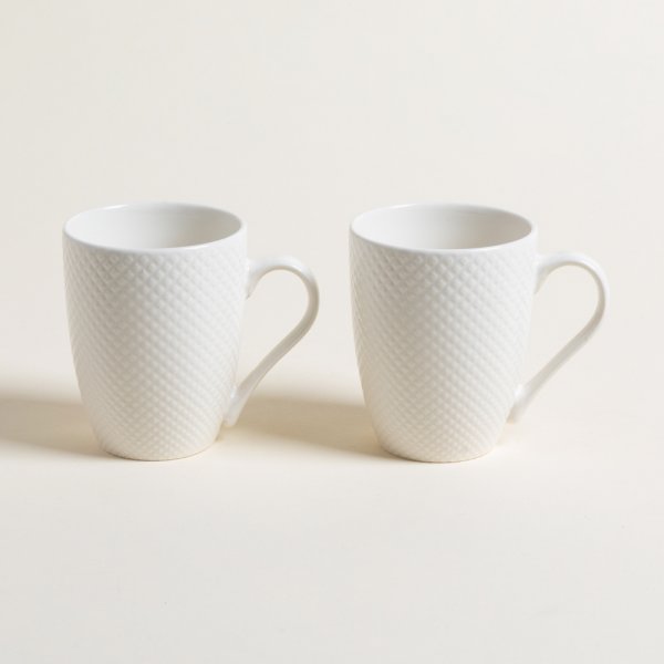 [411663] Set X 2 Mugs Rombs 300 Ml