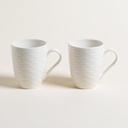 Set X 2 Mugs Waves 300 Ml