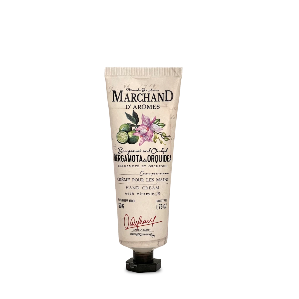 Crema de Manos Marchand D Aromes Bergamota & Orquídea 50g