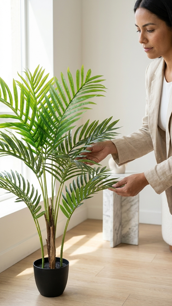 [413605] Kentia Palm Nt 298 Lvs. 80 Cm