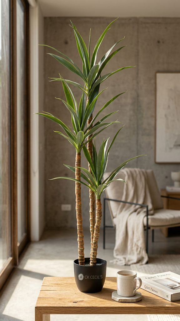 [413609] Yucca Tree X42 Lvs X1.60Mt