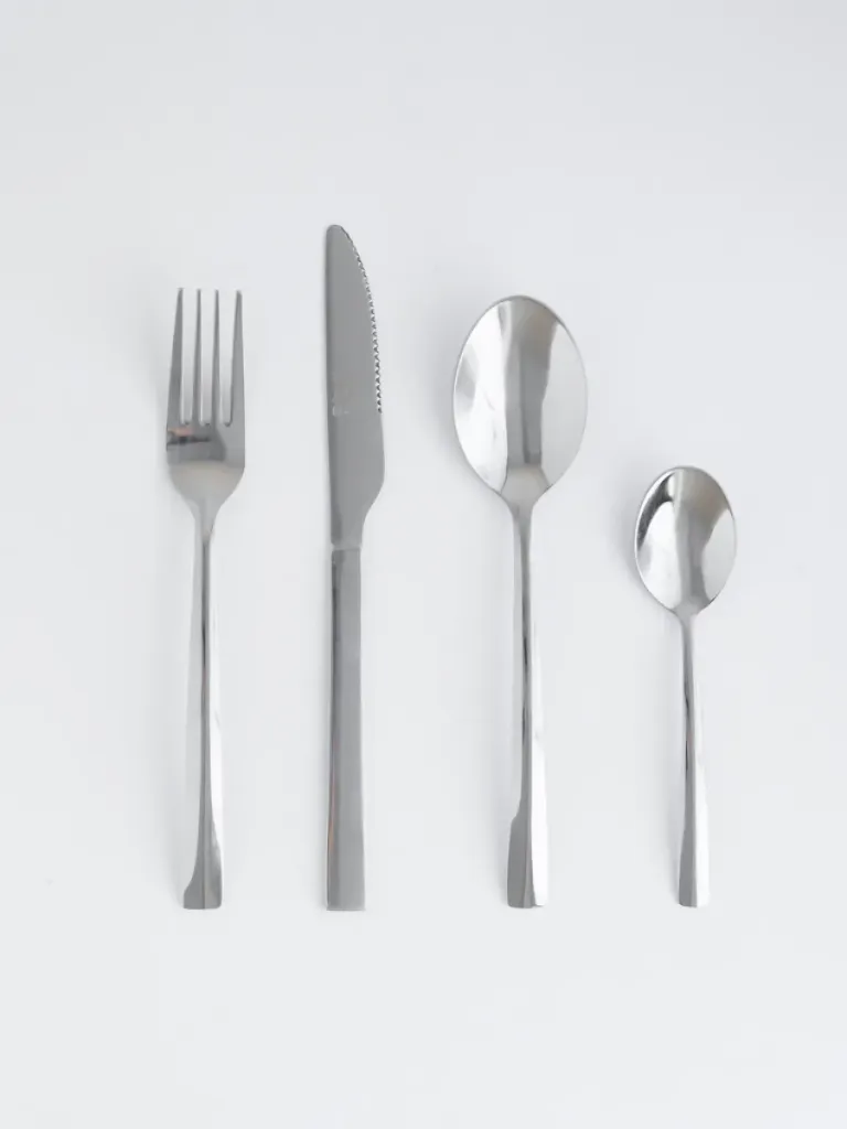 [1577] Set x24 Cubiertos Feuer Modern Acero Inoxidable